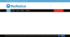 Desktop Screenshot of max-medical.it